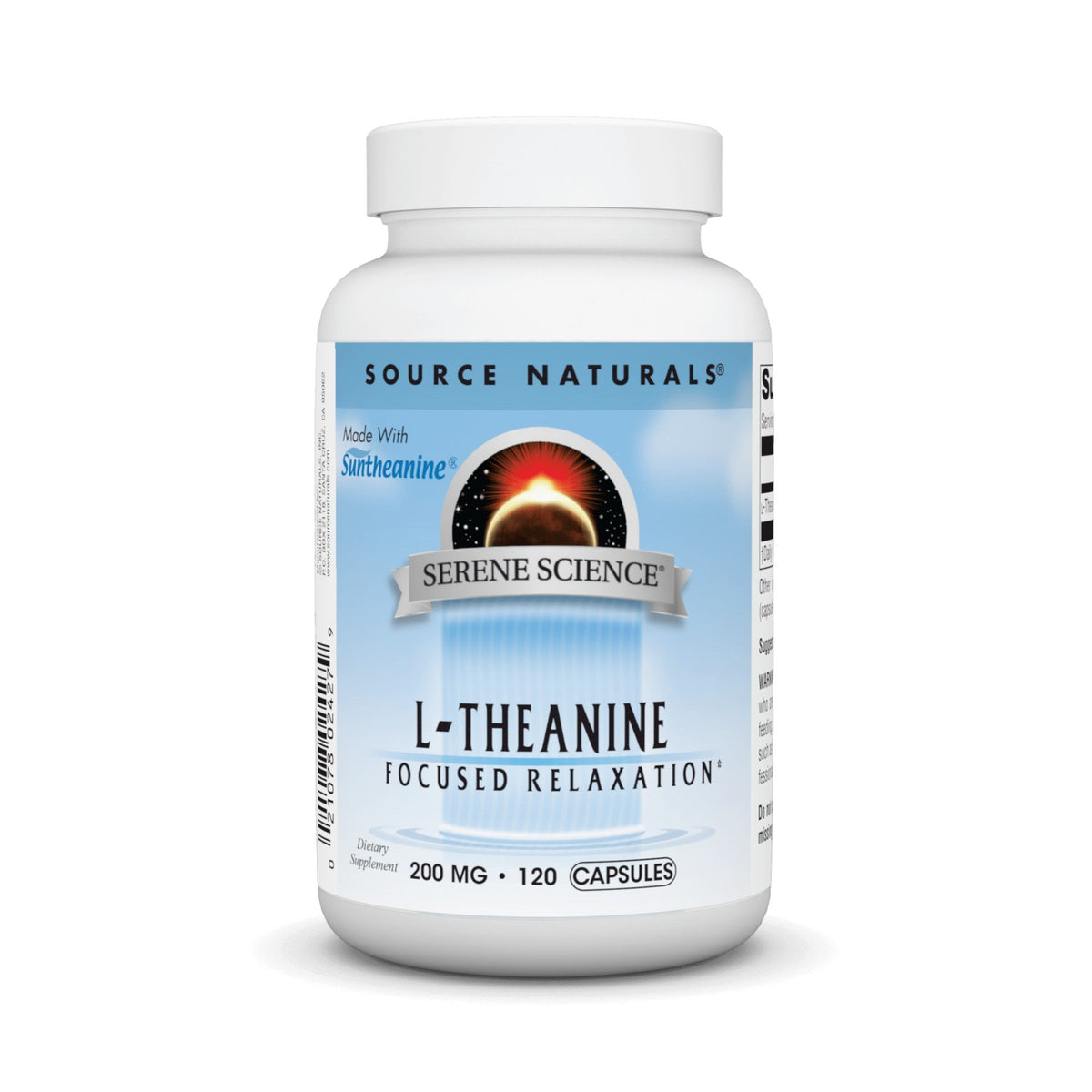 L-Theanine | Source Naturals Serene Science | Relaxation | 120 Capsules | VitaminLife