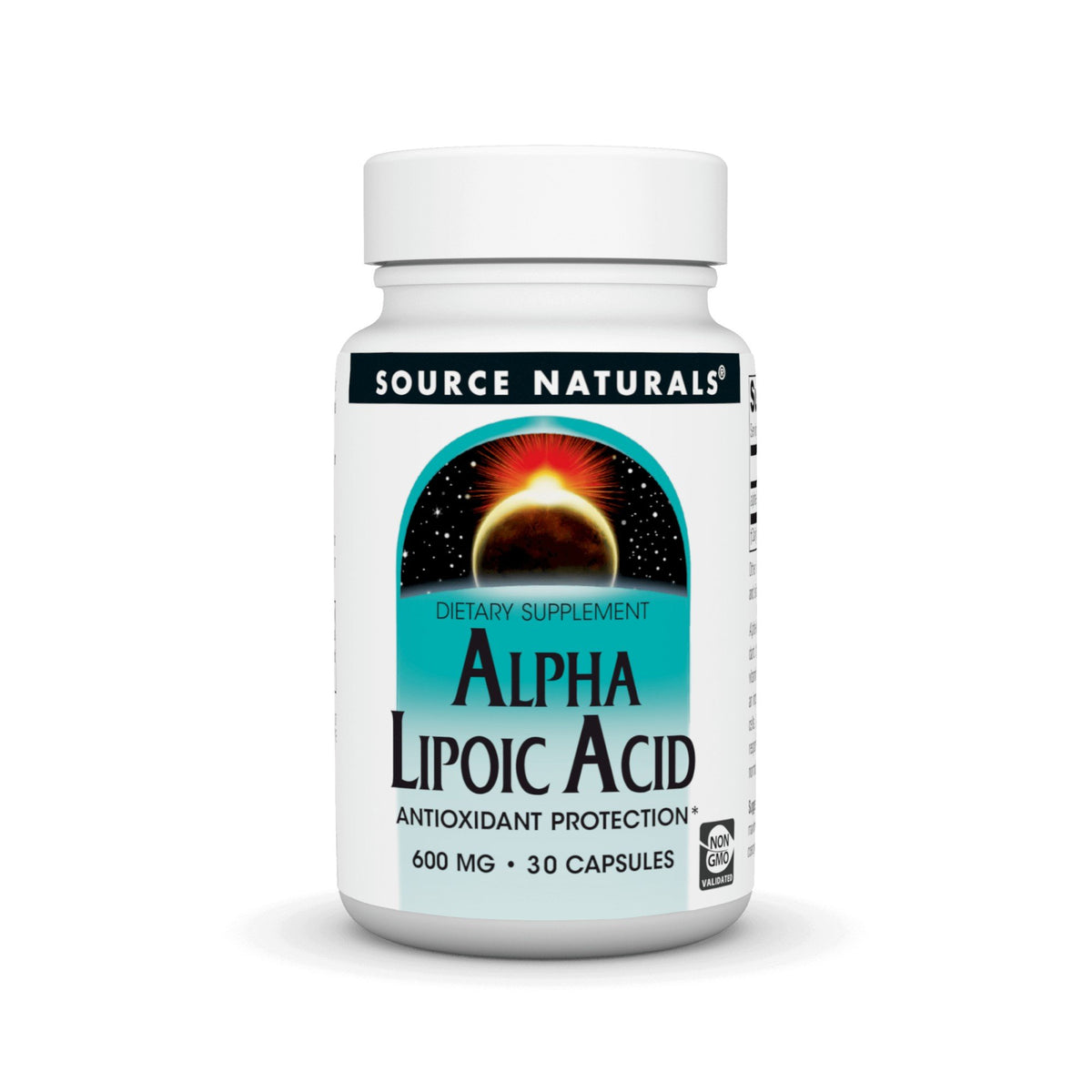 Source Naturals, Inc. Alpha Lipoic Acid 600 mg 30 Capsule