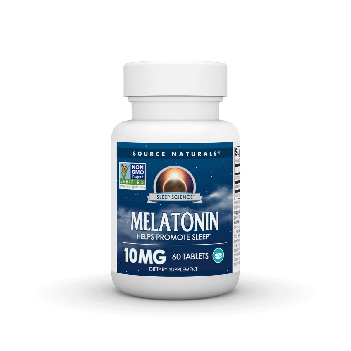 Source Naturals, Inc. Melatonin 10 mg 60 Tablet