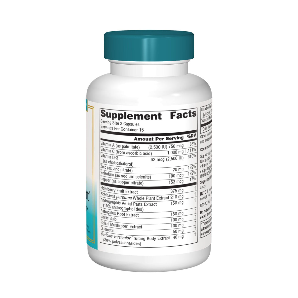 Source Naturals, Inc. Wellness ImmuneSmart 45 VegCap