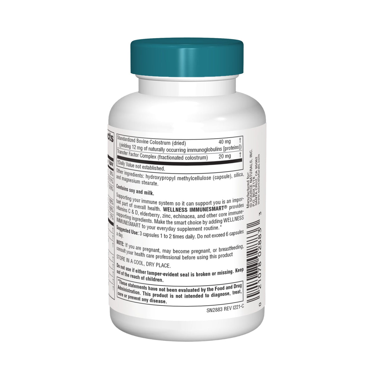 Source Naturals, Inc. Wellness ImmuneSmart 45 VegCap