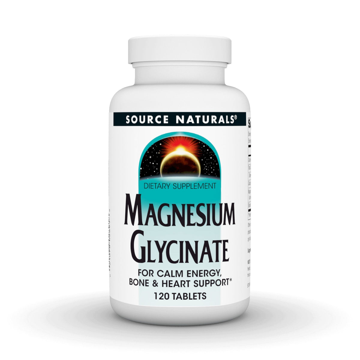 Source Naturals, Inc. Magnesium Glycinate 120 Tablet