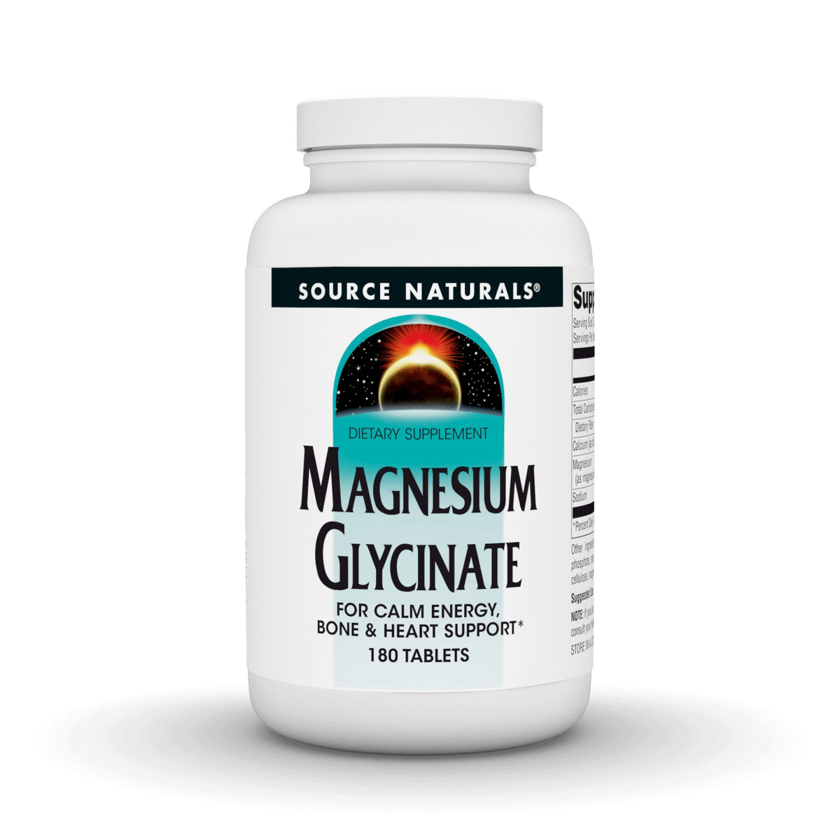 Source Naturals, Inc. Magnesium Glycinate 180 Tablet