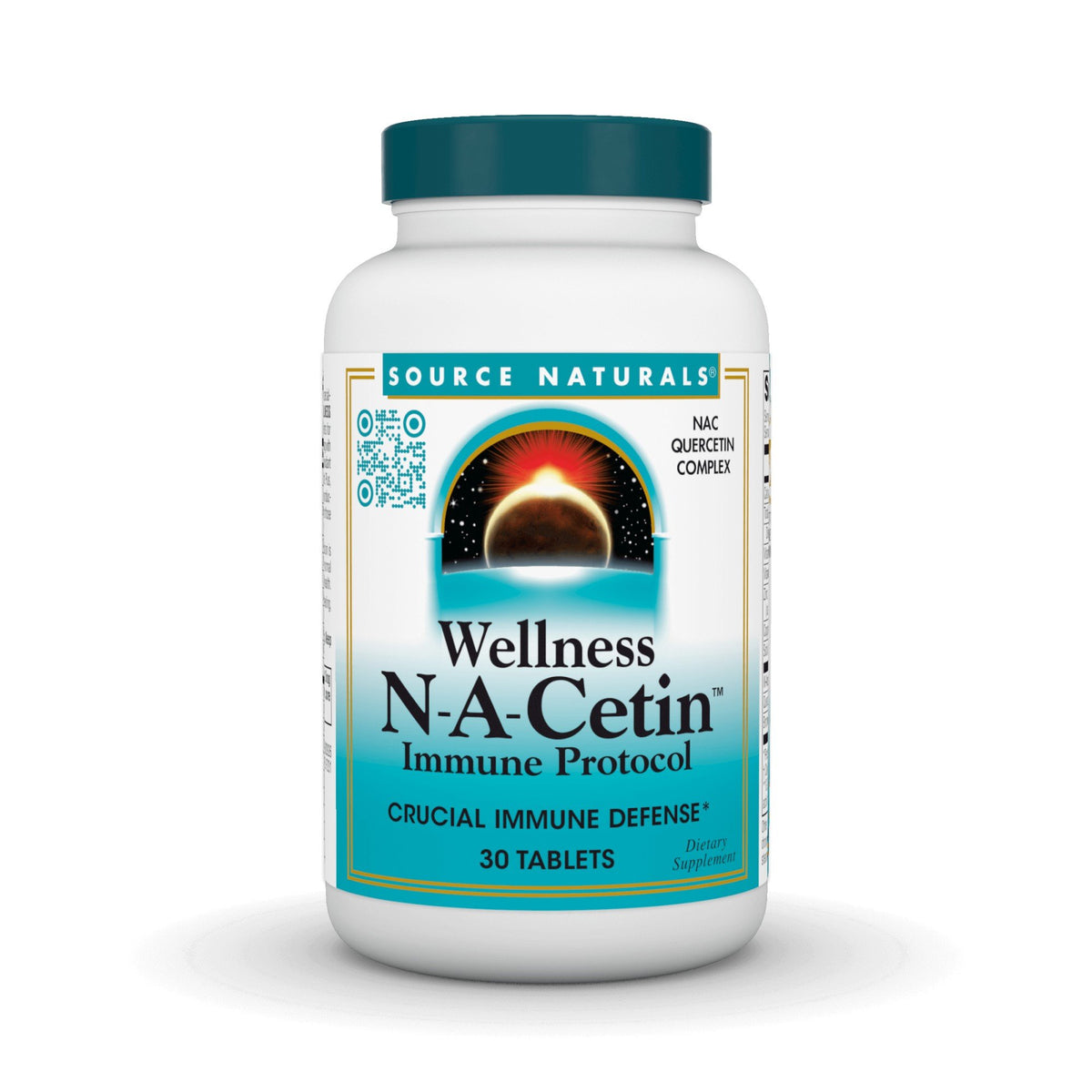 Source Naturals, Inc. Wellness N-A-Cetin Immune Protocol 30 Tablet