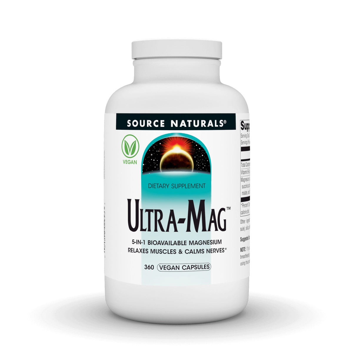 Source Naturals, Inc. Ultra-Mag 360 Vegan Capsule