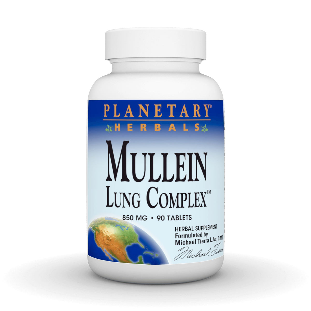 Planetary Herbals Mullein Lung Complex 90 Tablet