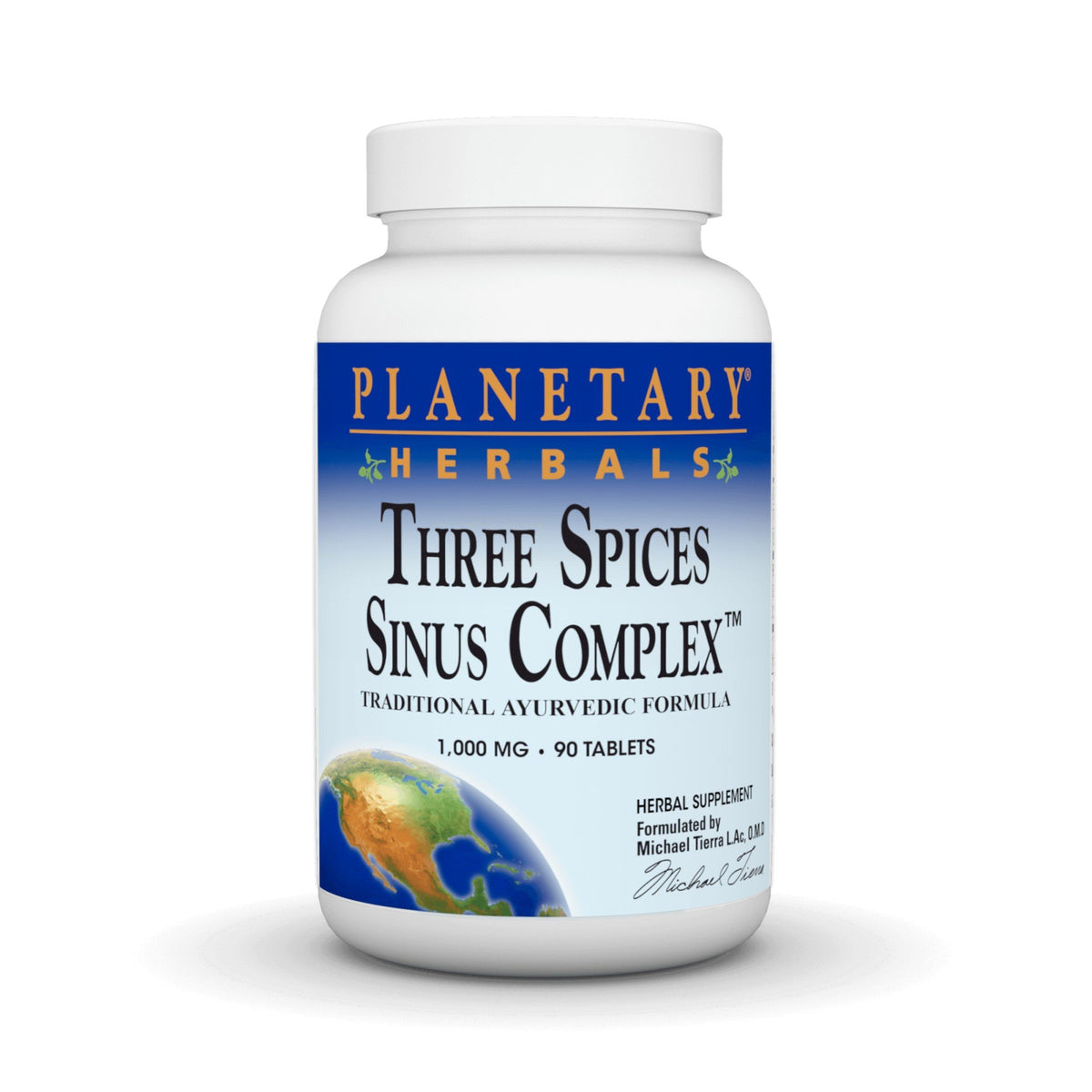 Planetary Herbals Three Spices Sinus Support 90 Tablet
