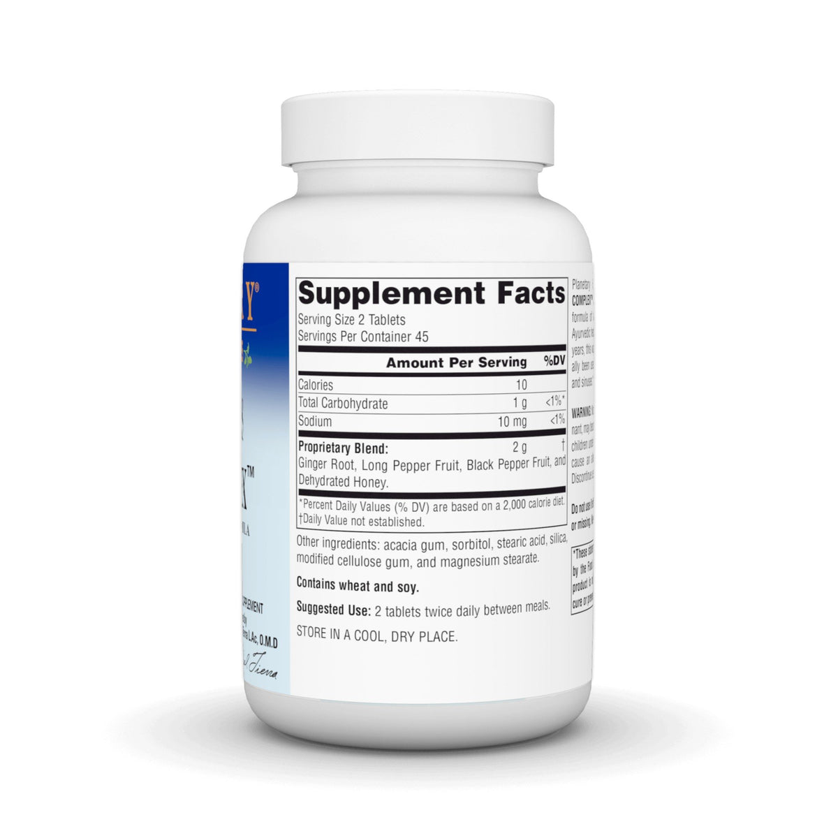 Planetary Herbals Three Spices Sinus Support 90 Tablet