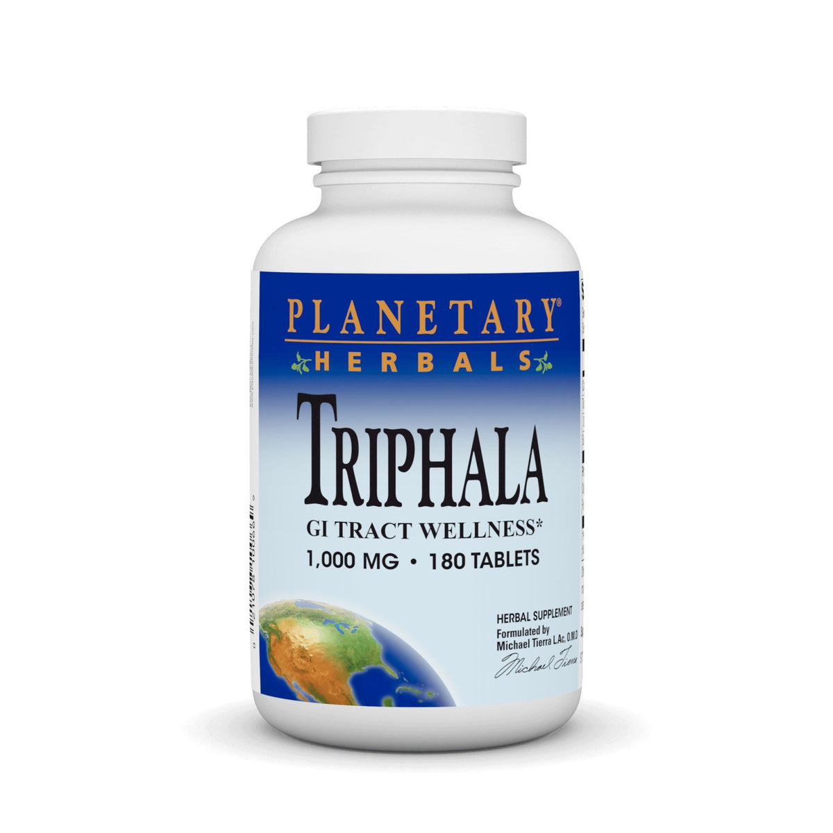 Planetary Herbals Triphala Internal Cleanser 1000mg 180 Tablet