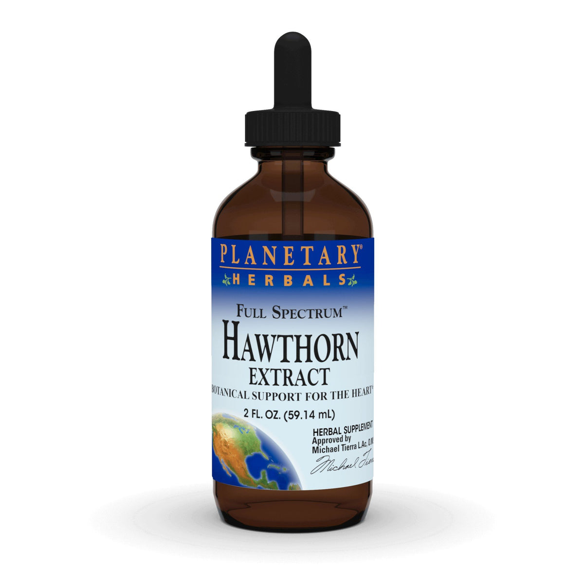 Planetary Herbals Full Spectrum Hawthorn Liquid Extract 2 oz Liquid