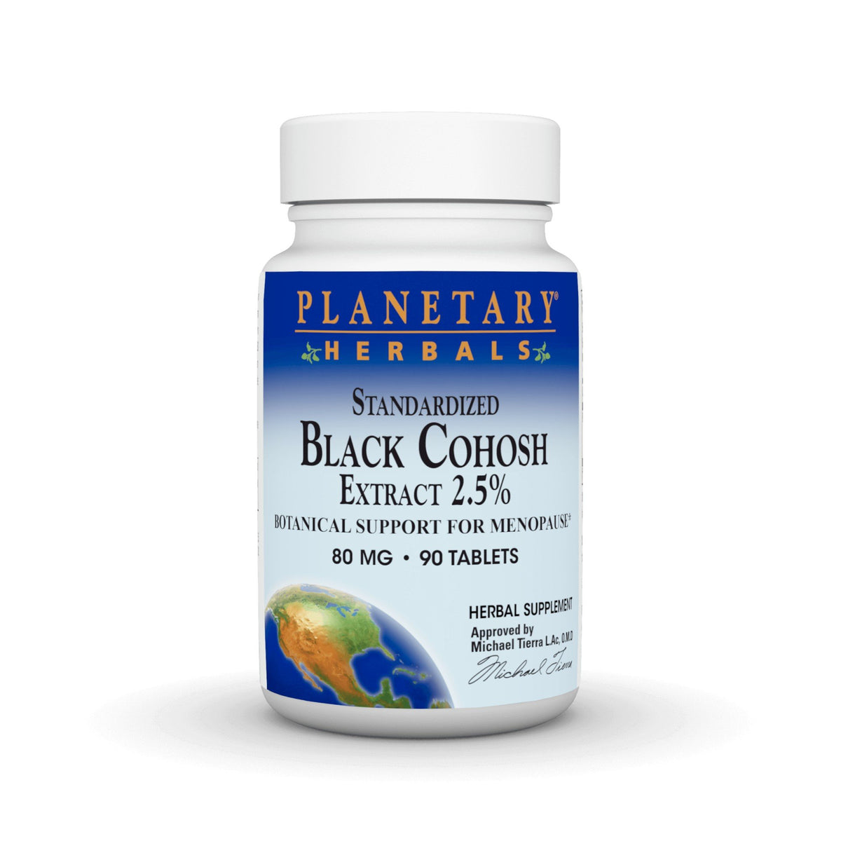 Planetary Herbals Standardized Black Cohosh Extract 2.5 90 Tablet