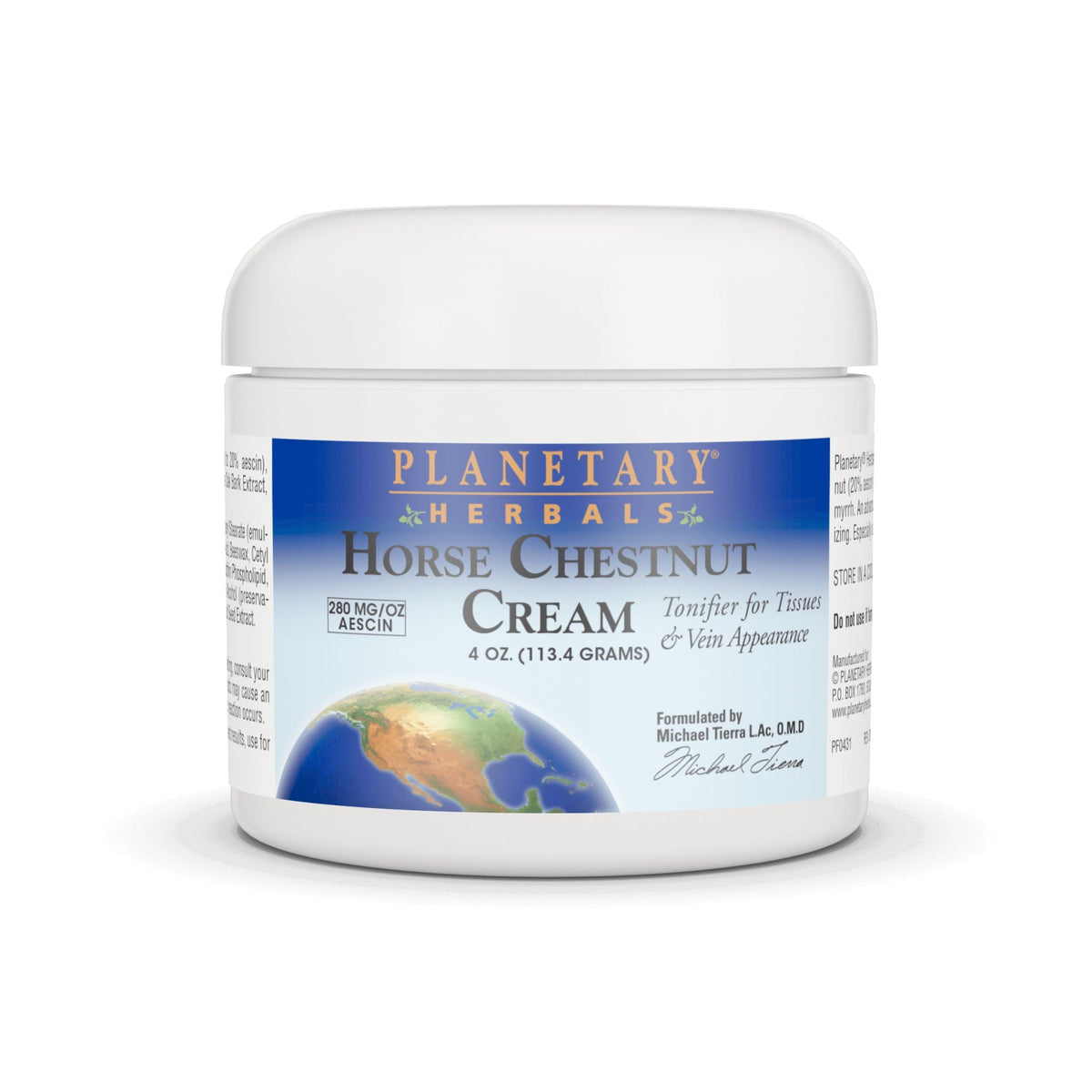 Planetary Herbals Horse Chestnut Cream 4 oz Cream