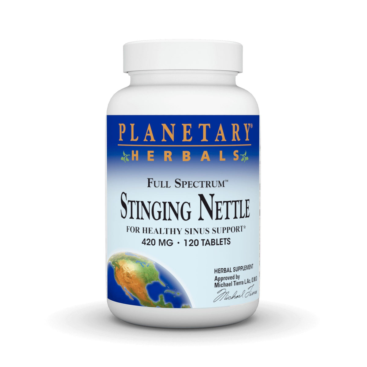 Planetary Herbals Full Spectrum Stinging Nettles 120 Tablet