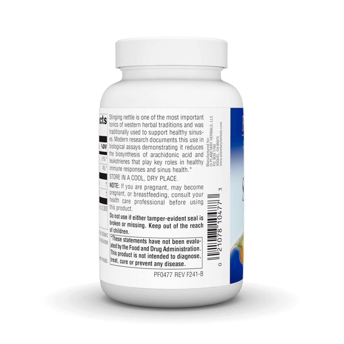 Planetary Herbals Full Spectrum Stinging Nettles 120 Tablet