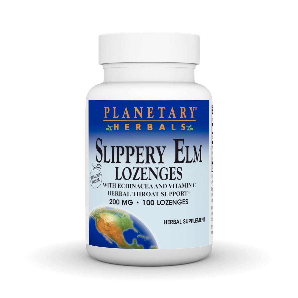 Planetary Herbals Slippery Elm Lozenges with Echinacea and Vitamin C 100 Lozenge