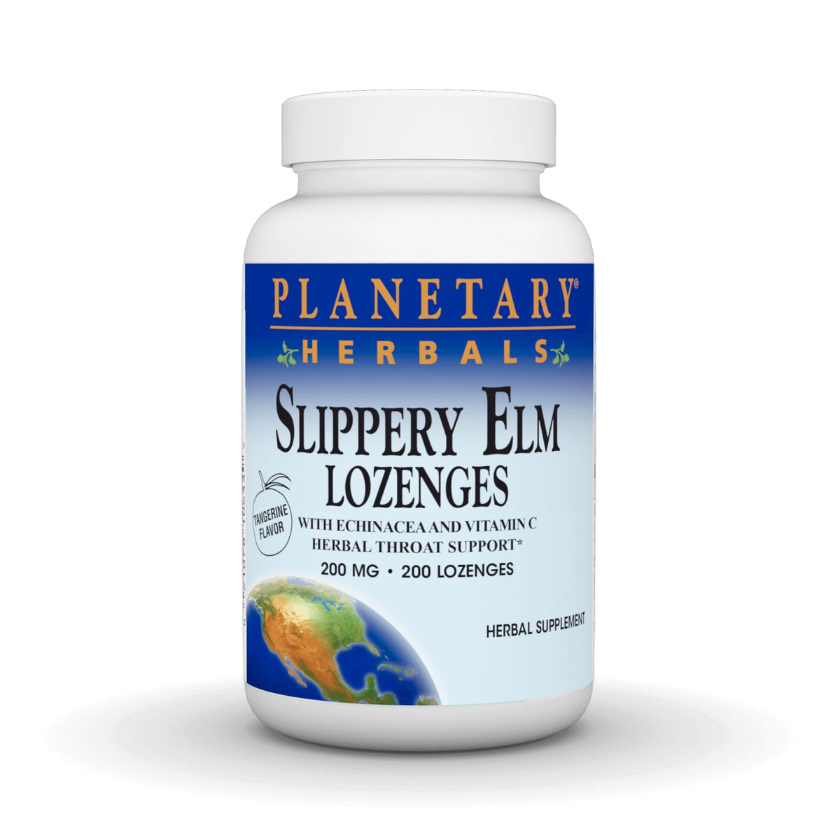 Planetary Herbals Slippery Elm Lozenges with Echinacea and Vitamin C 200 Lozenge