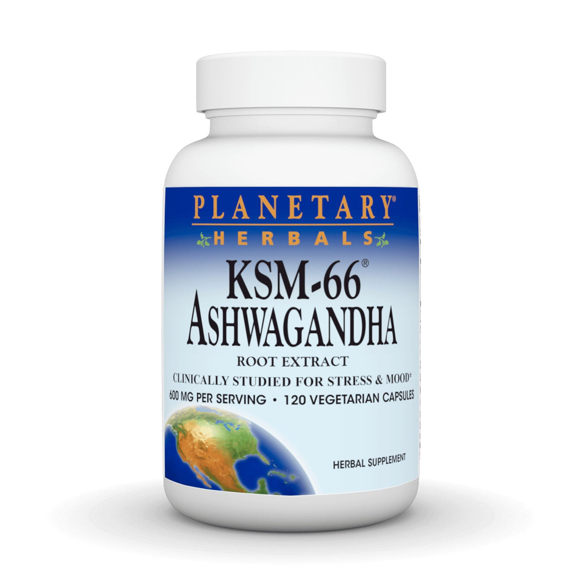 Planetary Herbals KSM-66 Ashwagandha 600 mg 120 VegCap