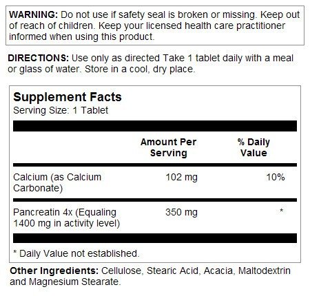 Kal Pancreatin 350 mg 500 Tablet