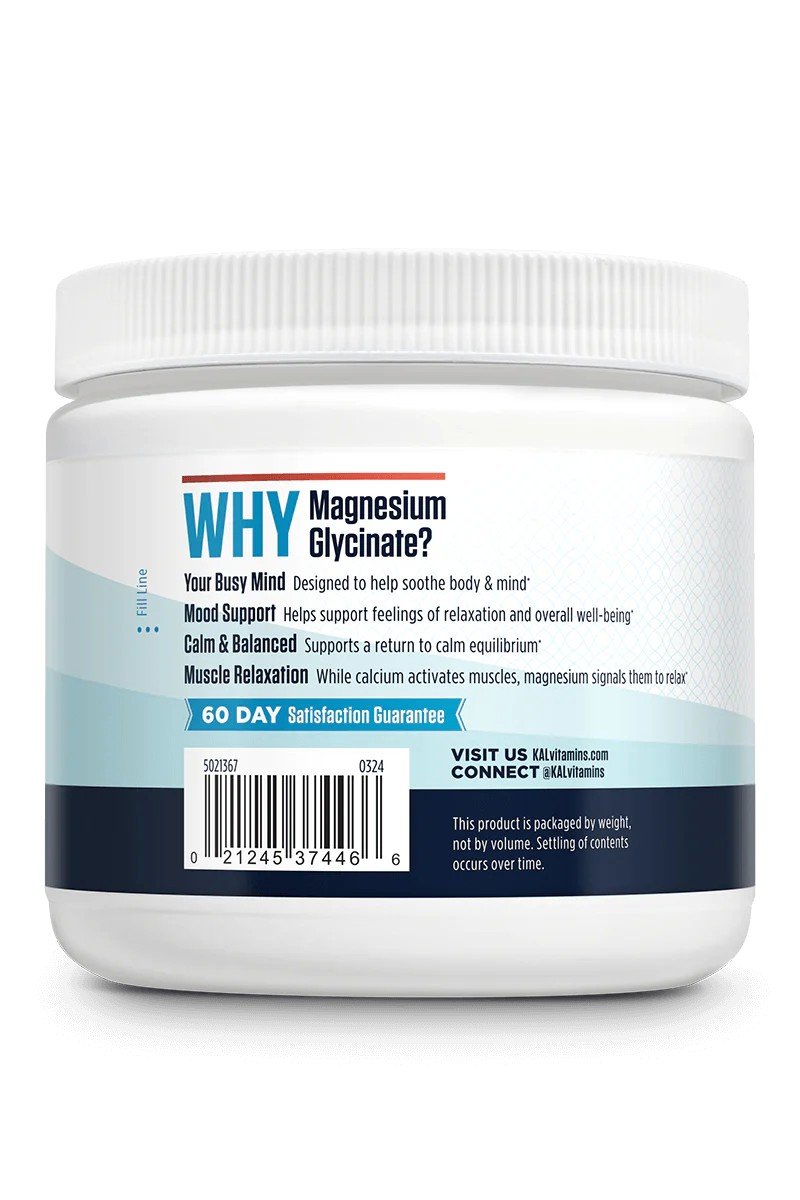 Kal Calming Magnesium Powder Cherry 9 oz Powder