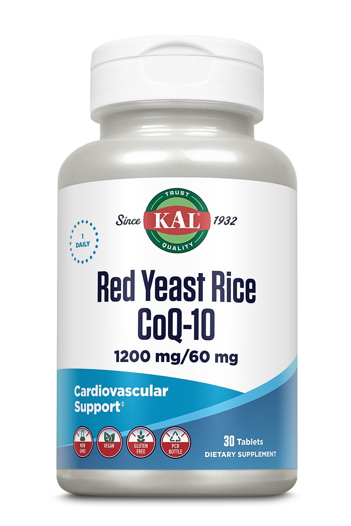Kal Red Yeast Rice CoQ10 Once Daily 30 Tablet