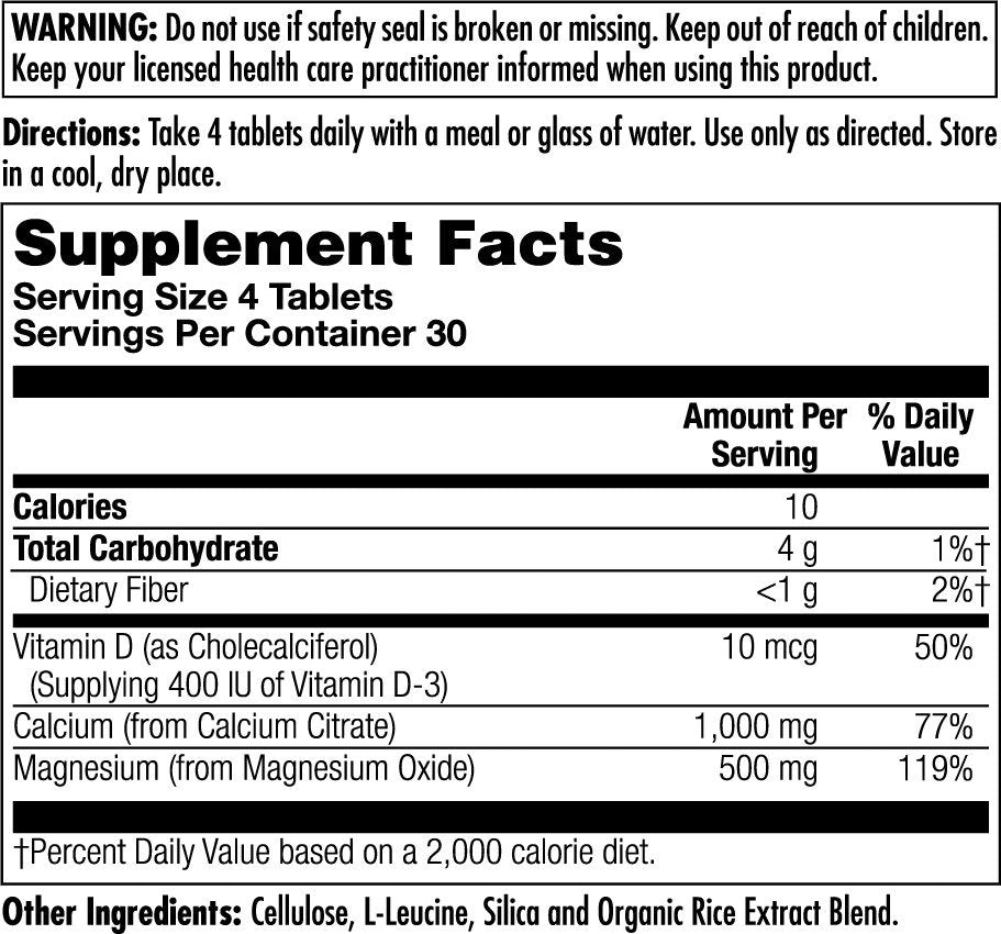 Kal Cal-Citrate D-3 &amp; Mag 120 Tablet