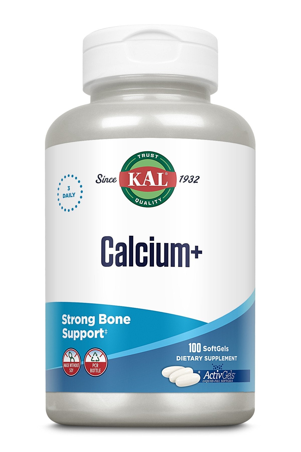 Kal Calcium+ 100 Softgel