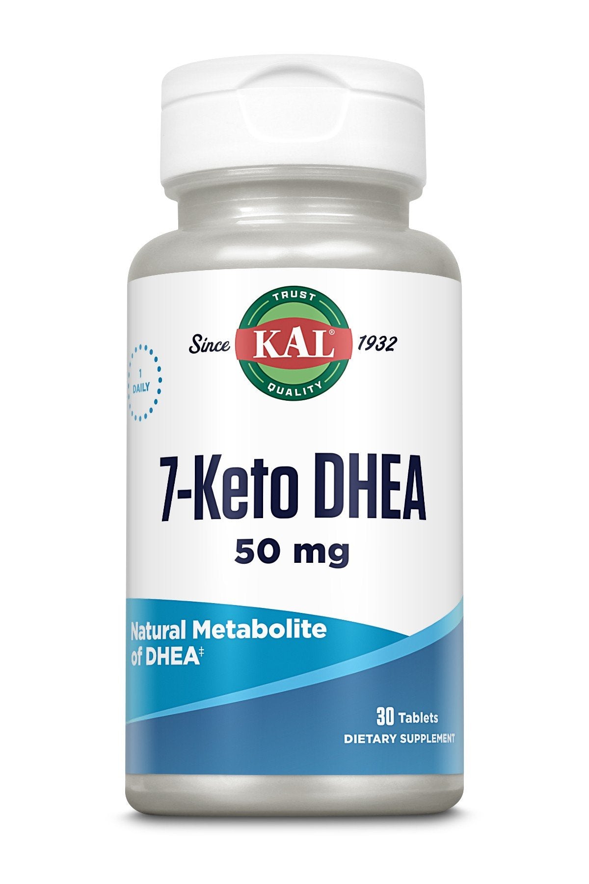 Kal 7-Keto DHEA 50mg 30 Tablet