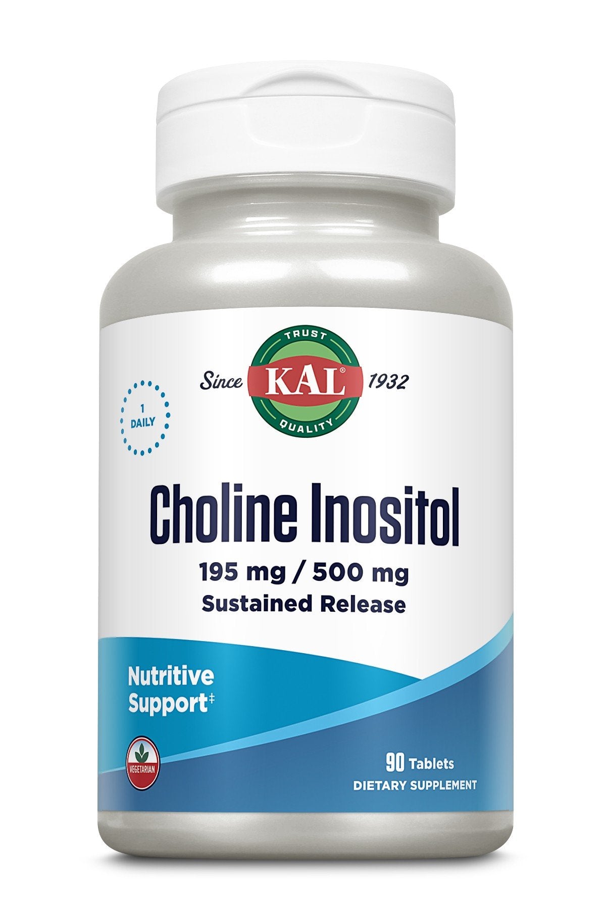 Kal Choline/Inositol 500mg/500mg Timed Release 90 Tablet