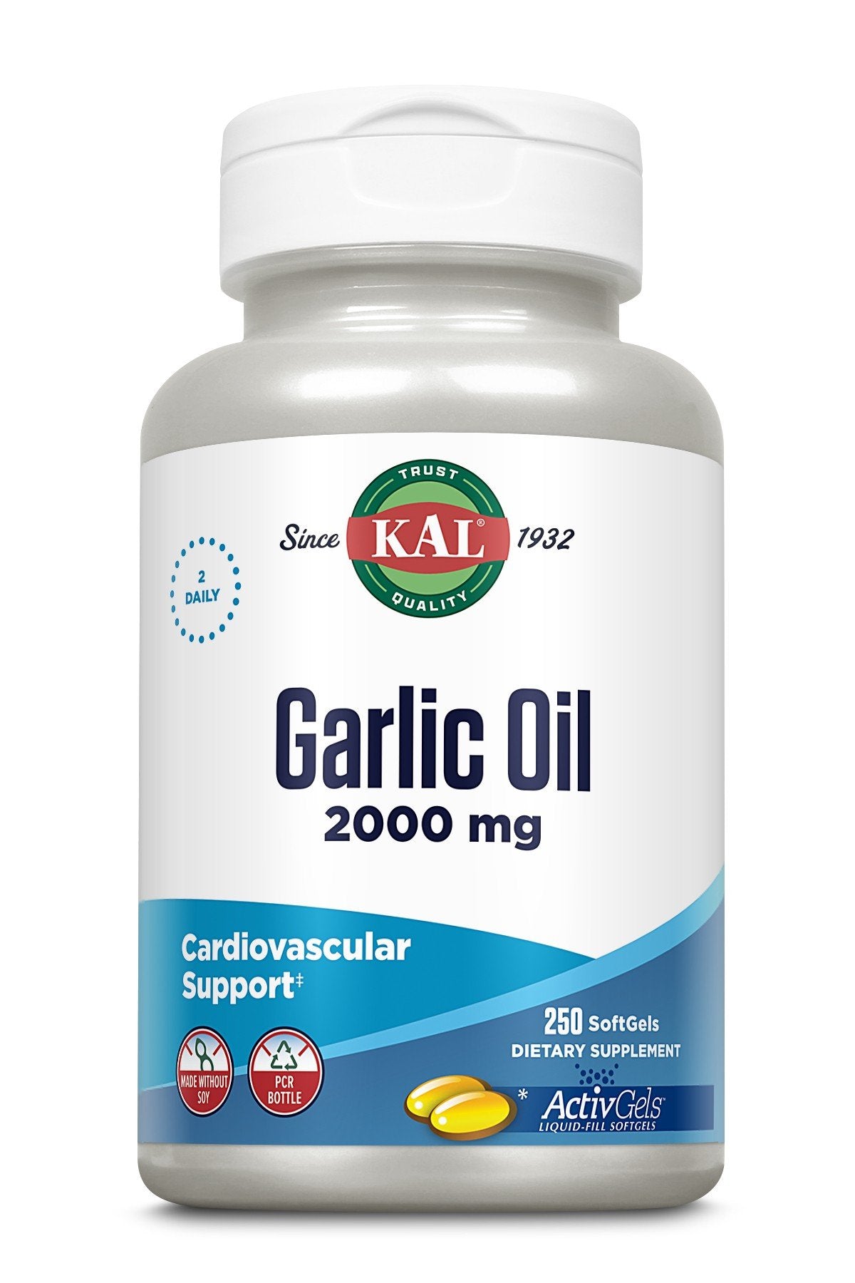 Kal Garlic Oil 2000 250 Softgel
