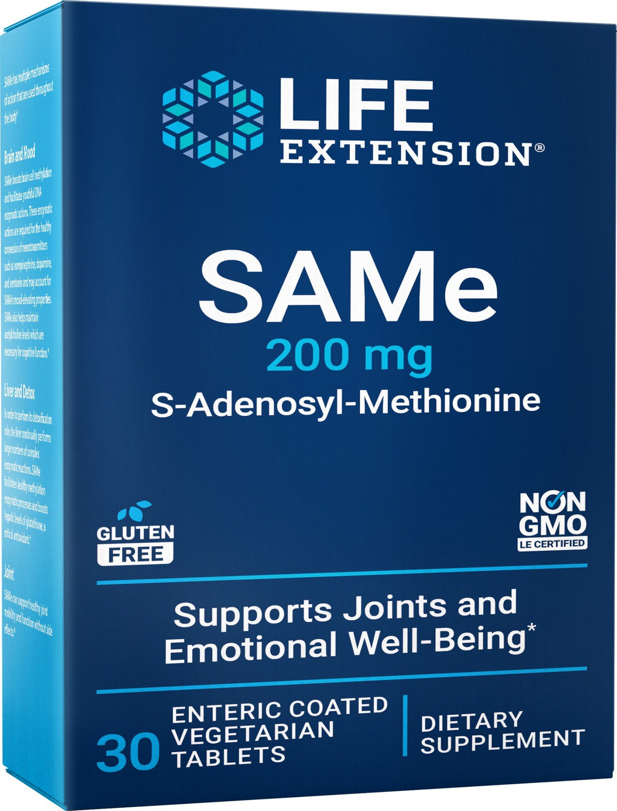 Life Extension SAMe 200 mg 30 Tablet