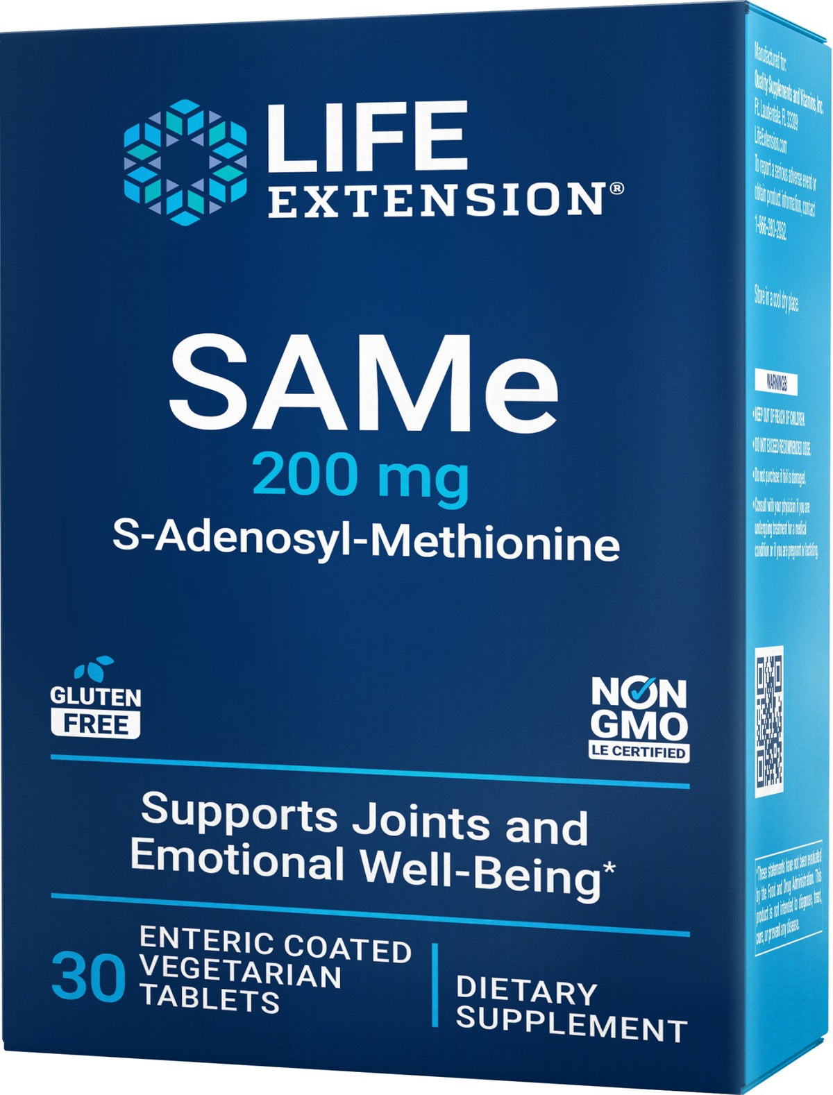 Life Extension SAMe 200 mg 30 Tablet