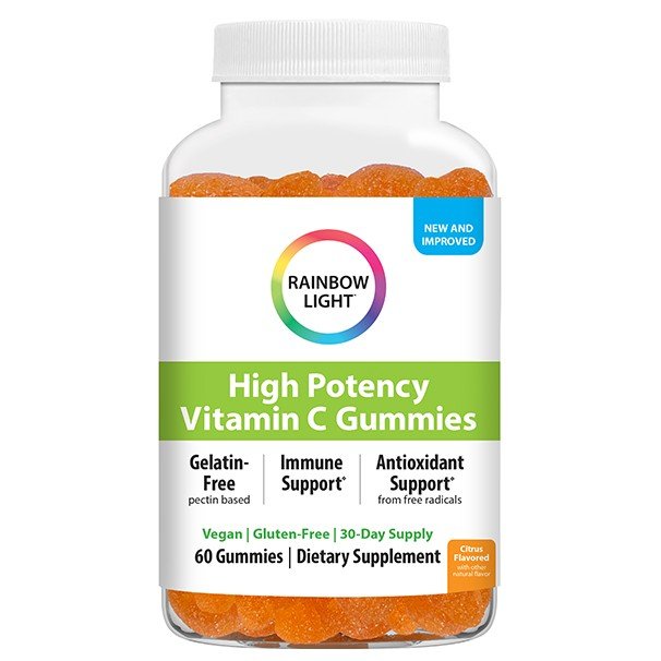 Rainbow Light Vitamin C High Potency Pectin Gummies 60 Gummy