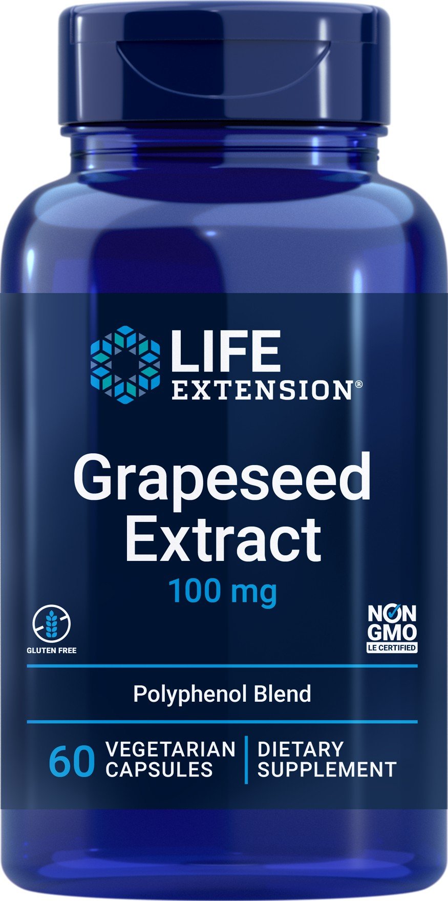 Life Extension Grapeseed Extract w Resveratrol 60 Capsule