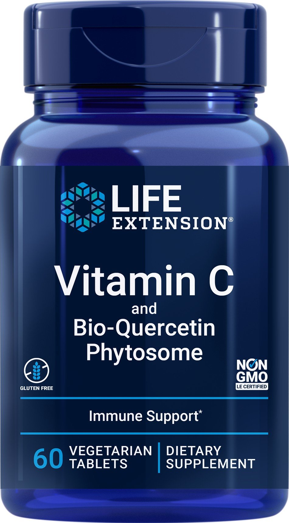 Life Extension Vitamin C and Bio-Quercetin Phytosome 60 VegTab