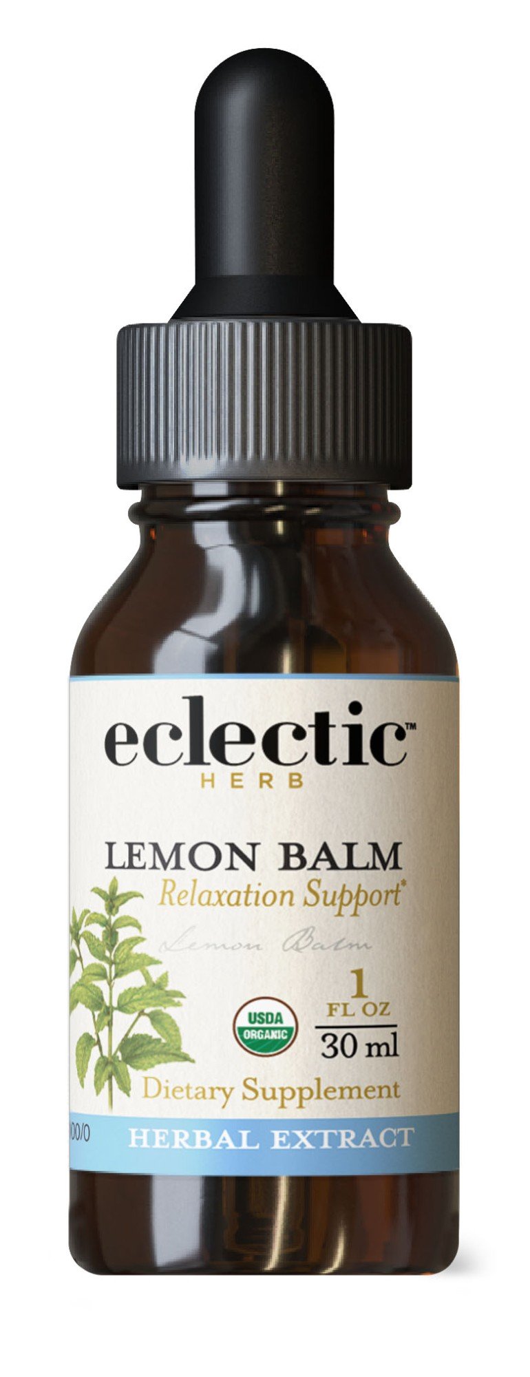 Eclectic Herb Lemon Balm Extract 1 oz Liquid