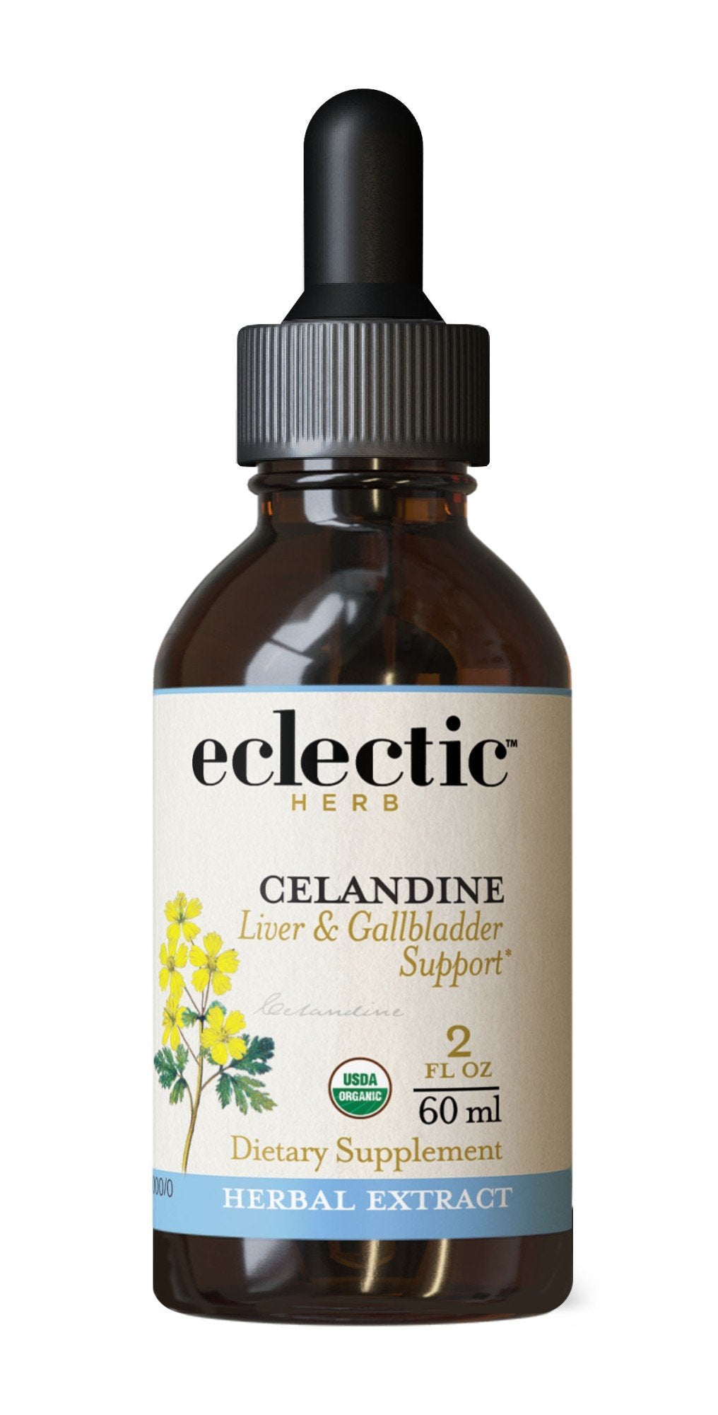 Eclectic Herb Celandine Extract 2 oz Liquid