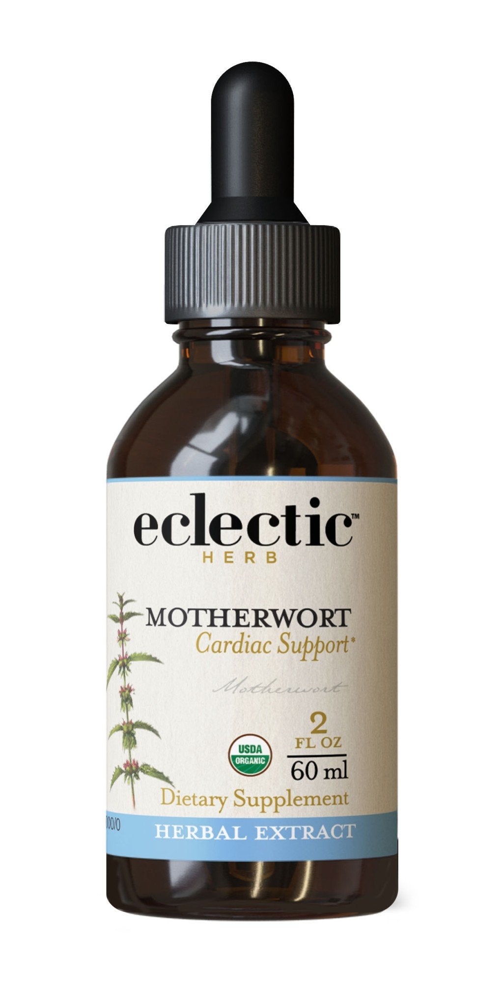 Eclectic Herb Motherwort Extract 2 oz Liquid