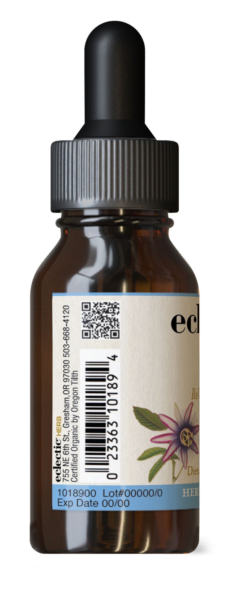 Eclectic Herb Passion Flower Extract 2 oz Liquid