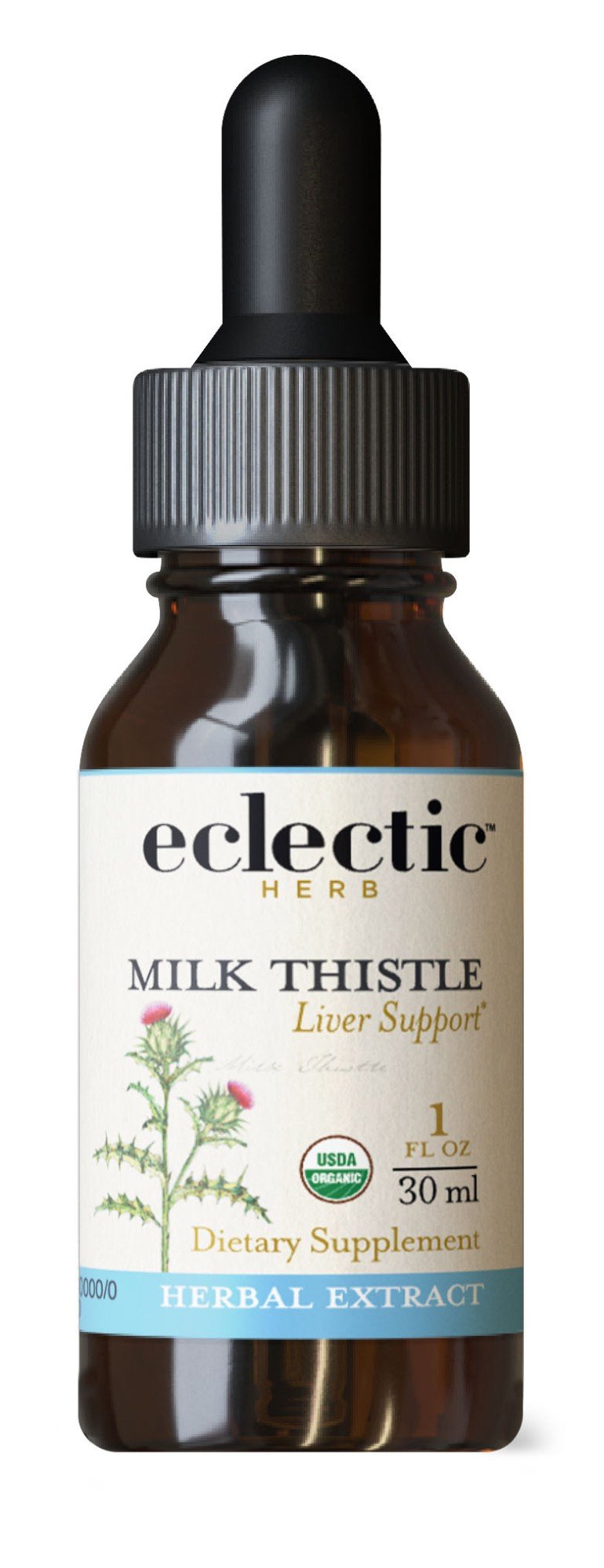 Eclectic Herb Milk Thistle Extract 1 oz Liquid