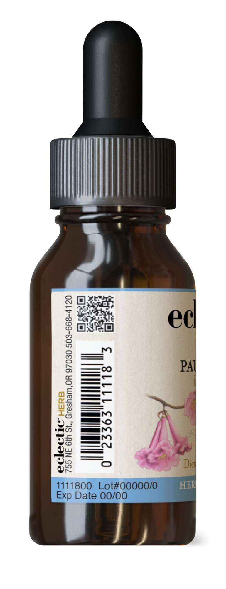 Eclectic Herb Pau D&#39; Arco Extract 1 oz Liquid