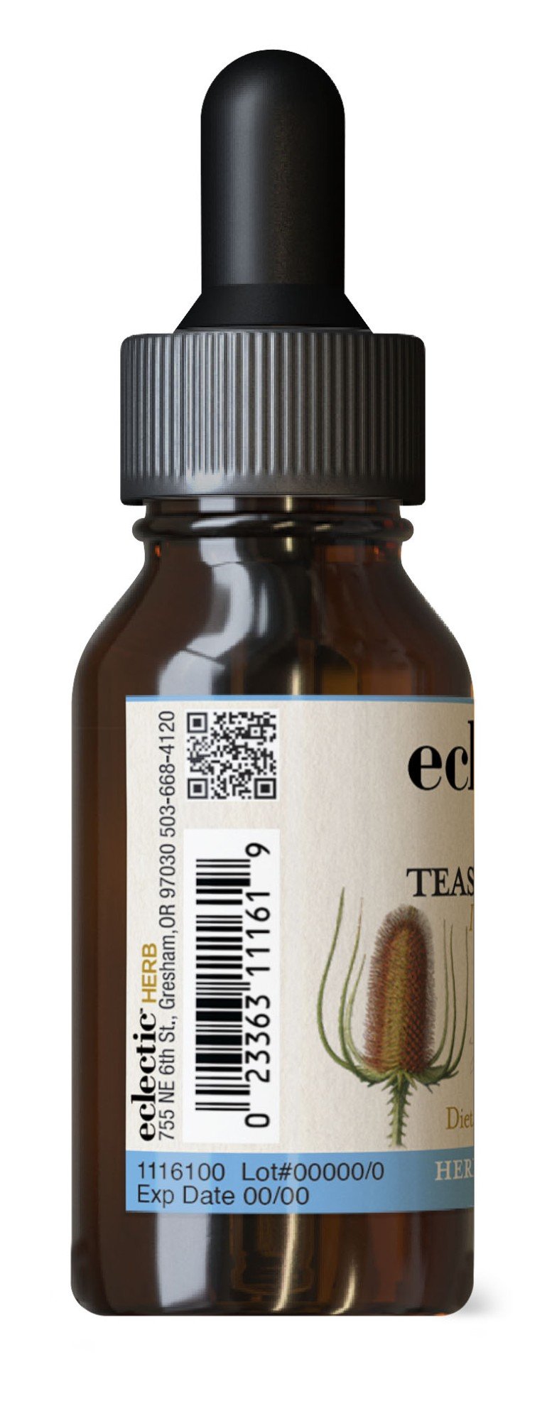 Eclectic Herb Teasel Extract 1 oz Liquid