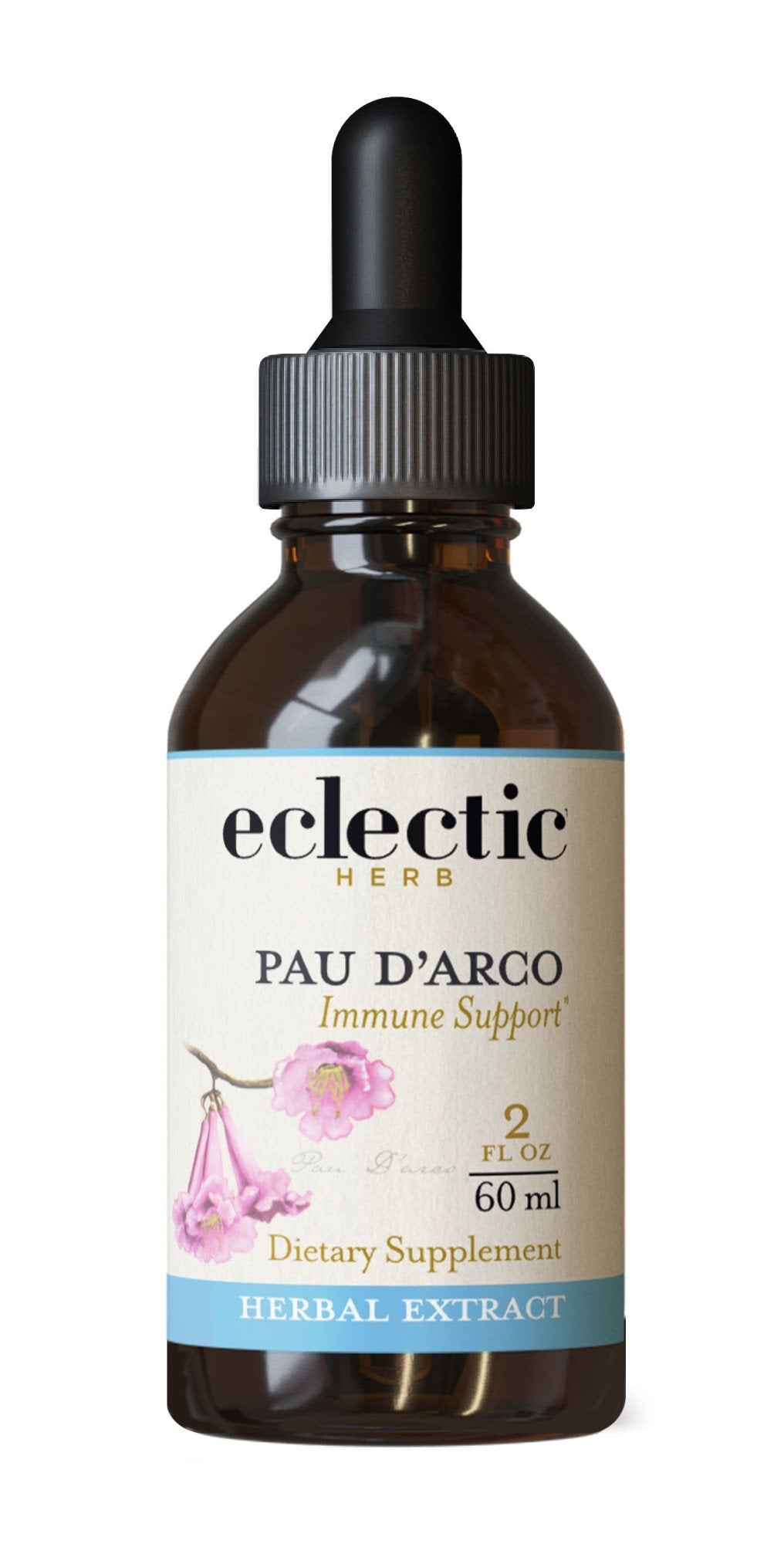 Eclectic Herb Pau d'Arco Extract 2 oz Liquid