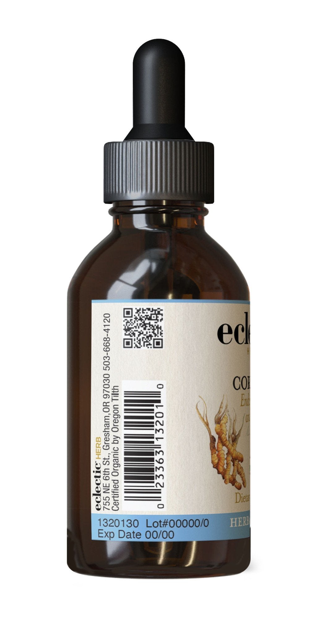 Eclectic Herb Cordyceps Extract 2 oz Liquid