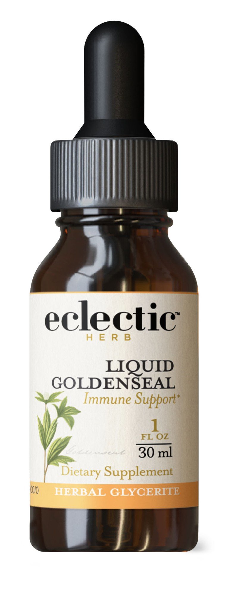 Eclectic Herb Goldenseal No Alcohol Glycerite 1 oz Liquid