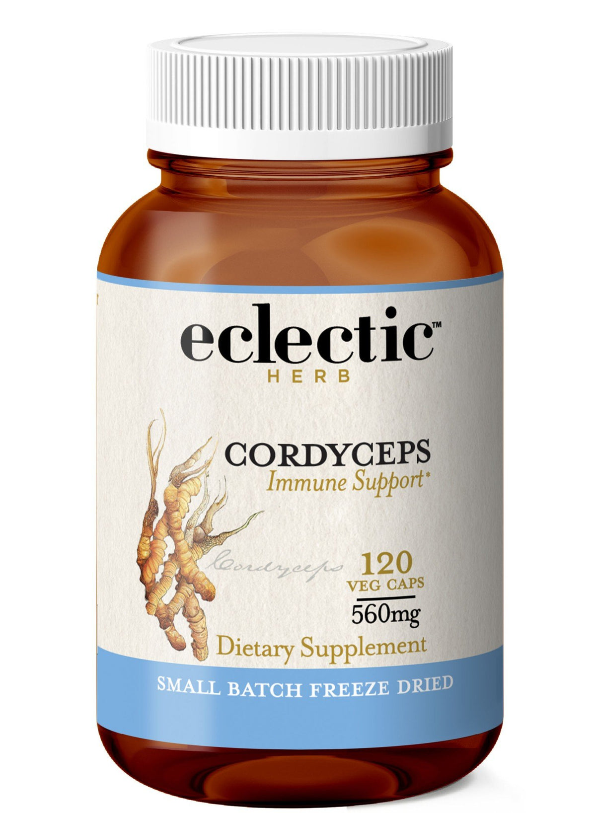 Eclectic Herb Cordyceps Freeze-Dried 120 VegCap