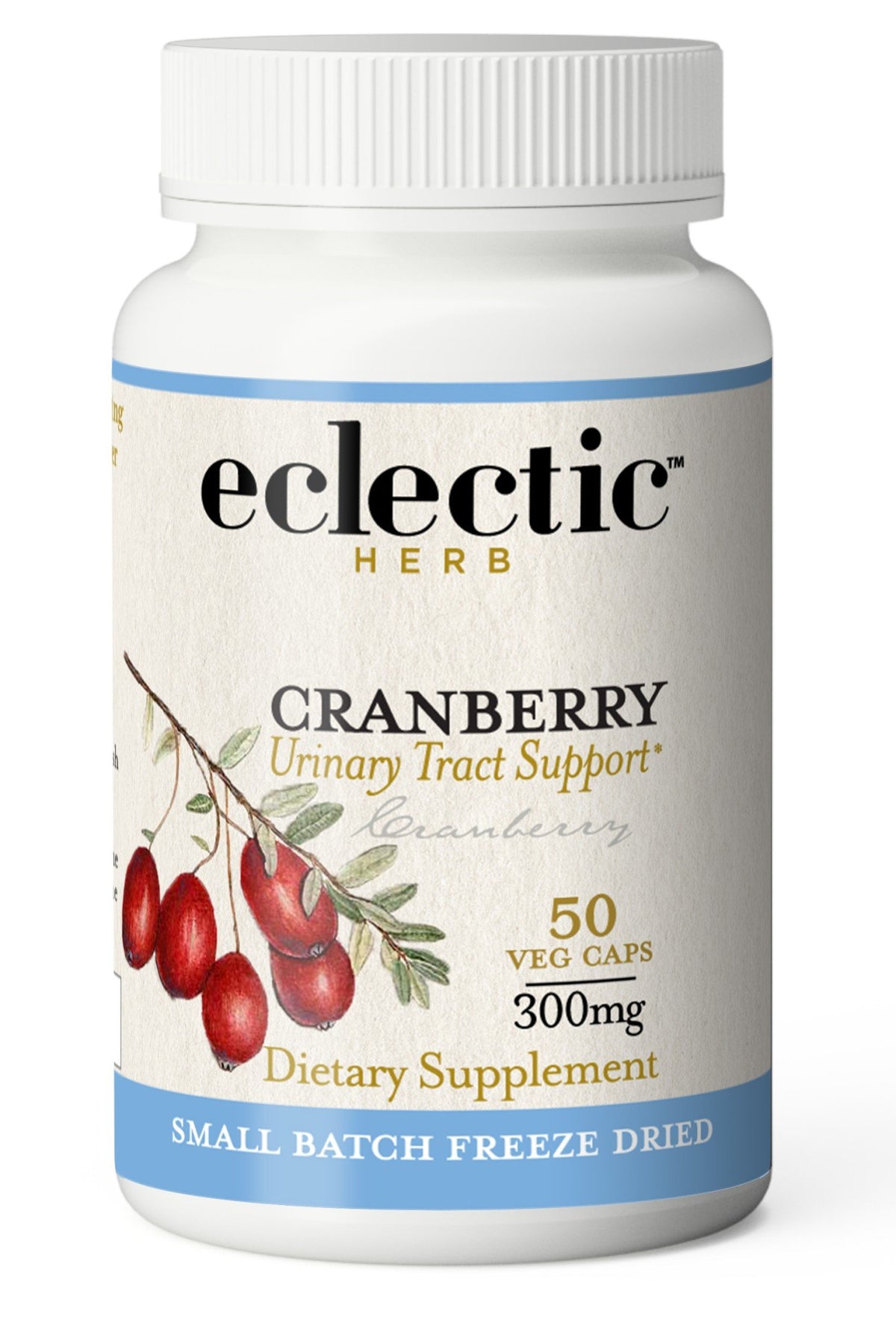Eclectic Herb Cranberry 300mg Freeze-Dried 50 VegCap