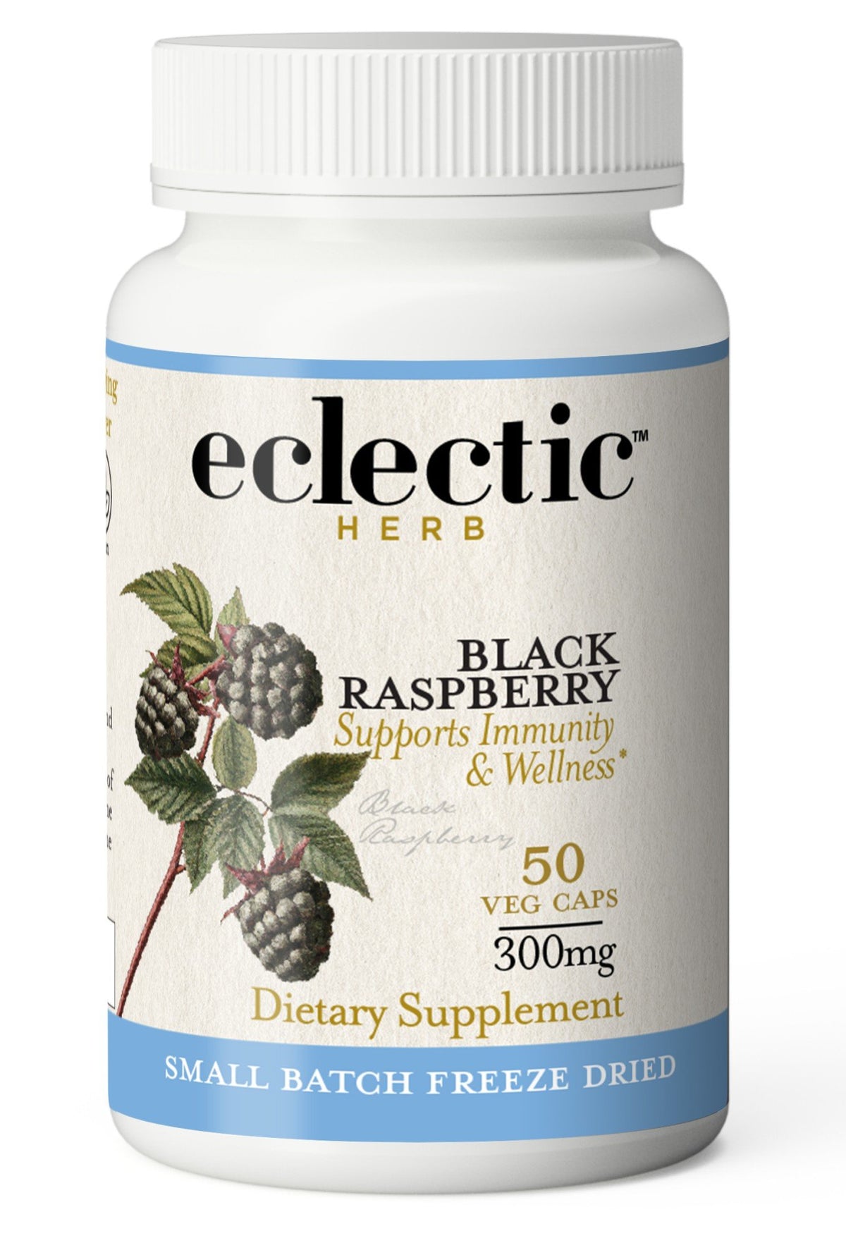 Eclectic Herb Black Raspberry Freeze-Dried 50 Capsule