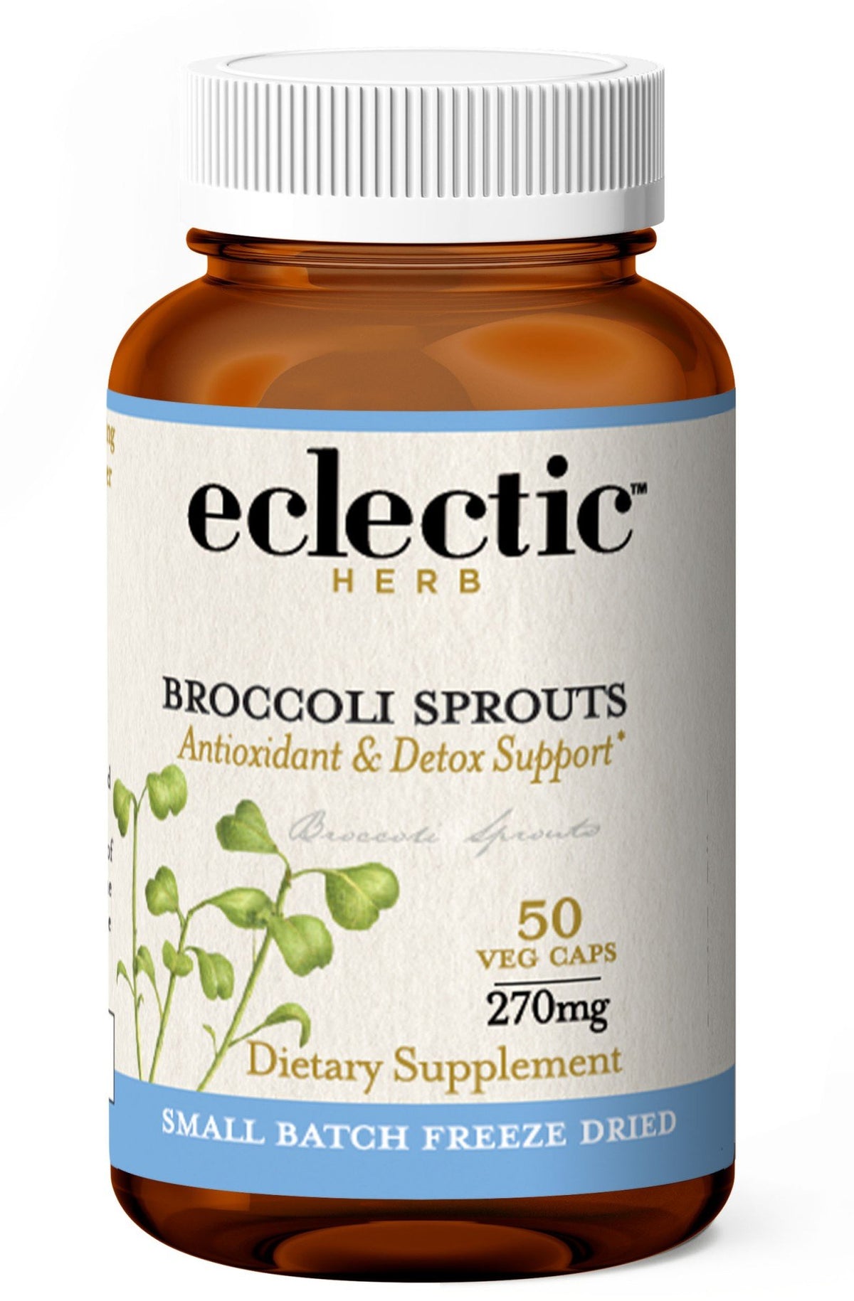 Eclectic Herb Broccoli Sprouts Freeze-Dried 50 VegCap