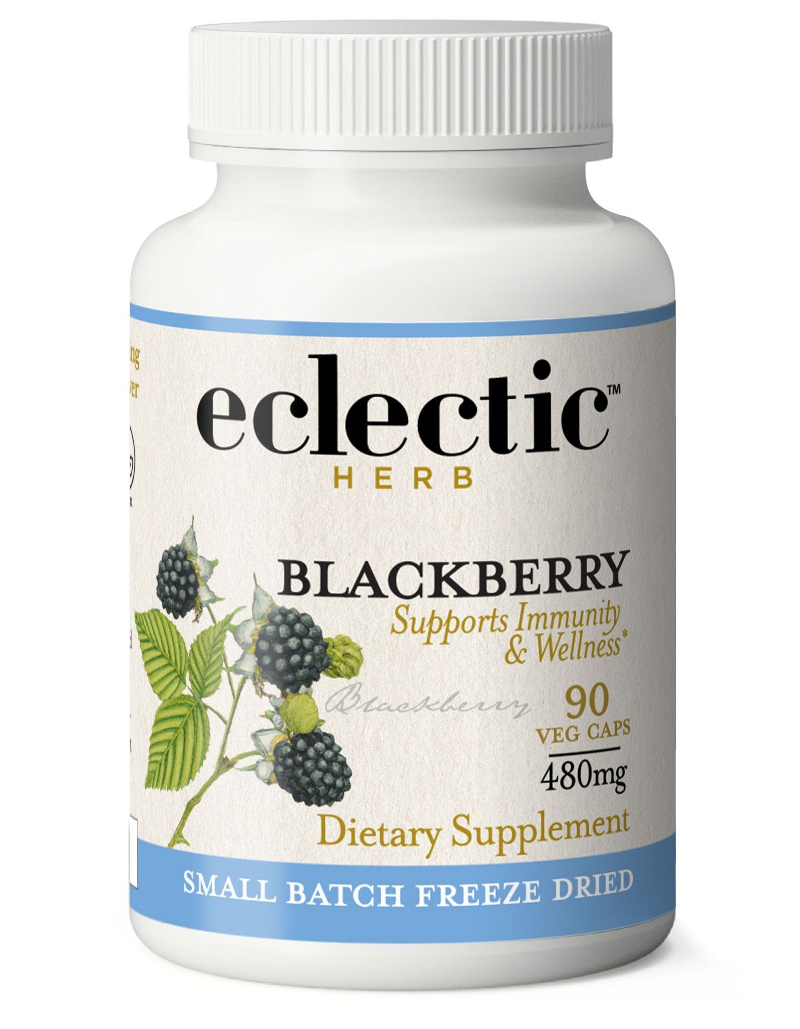 Eclectic Herb Blackberry Freeze-Dried 90 Capsule