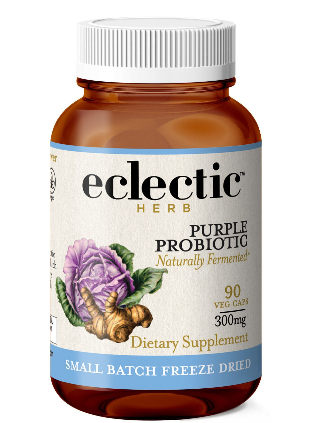 Eclectic Herb Purple Probiotic 90 Capsule